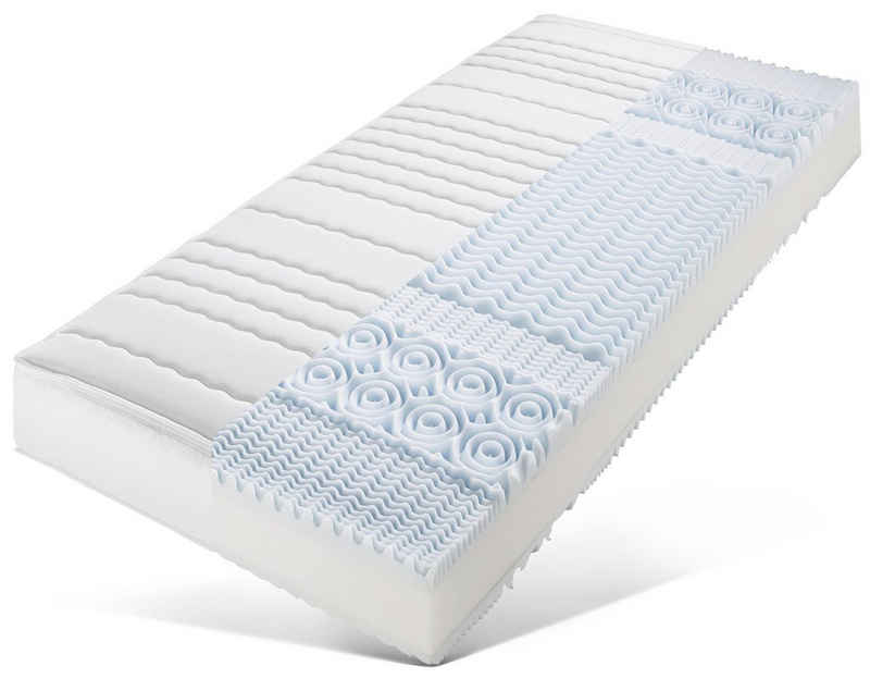 Taschenfederkernmatratze »ProVita Relax 1.000 T«, f.a.n. Schlafkomfort, 30 cm hoch, Taschenfederkernmatratze mit Matratzen-Frotteebezug und 7 Liegezonen
