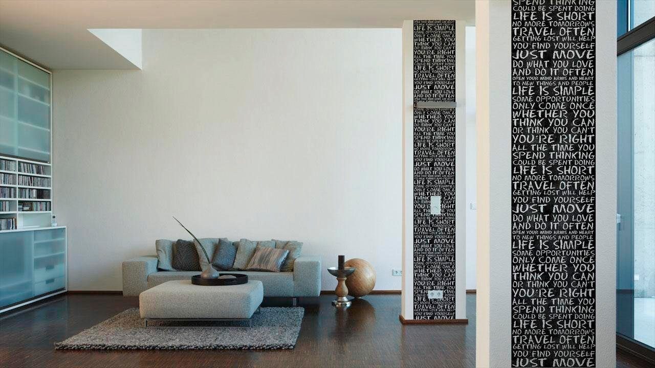 living walls Bordüre pop.up Panel, selbstklebend glatt, Retro