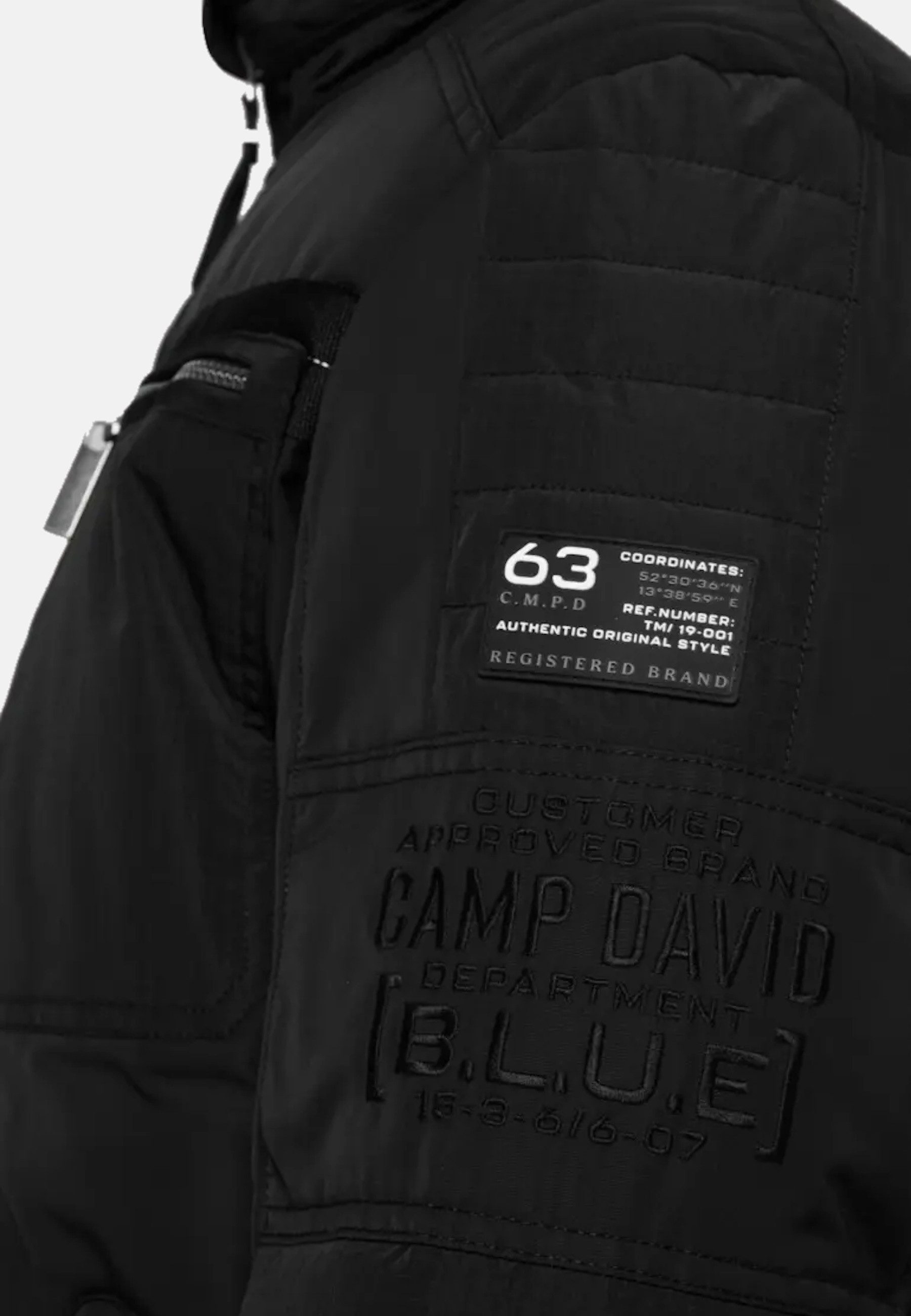 CAMP DAVID Steppjacke Jacke Steppjacke (1-St)