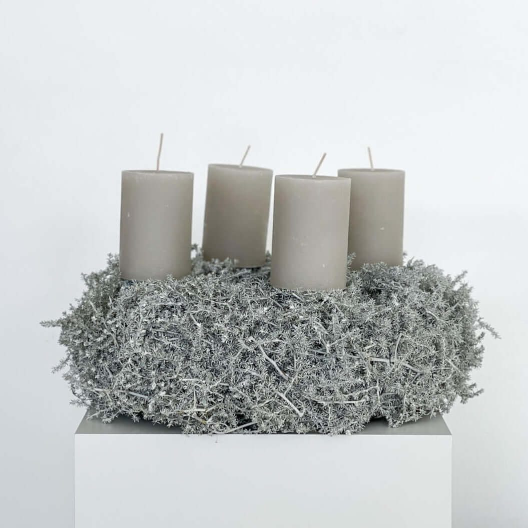 LYKKE & You Adventskranz Silberglanz der günstig online kaufen