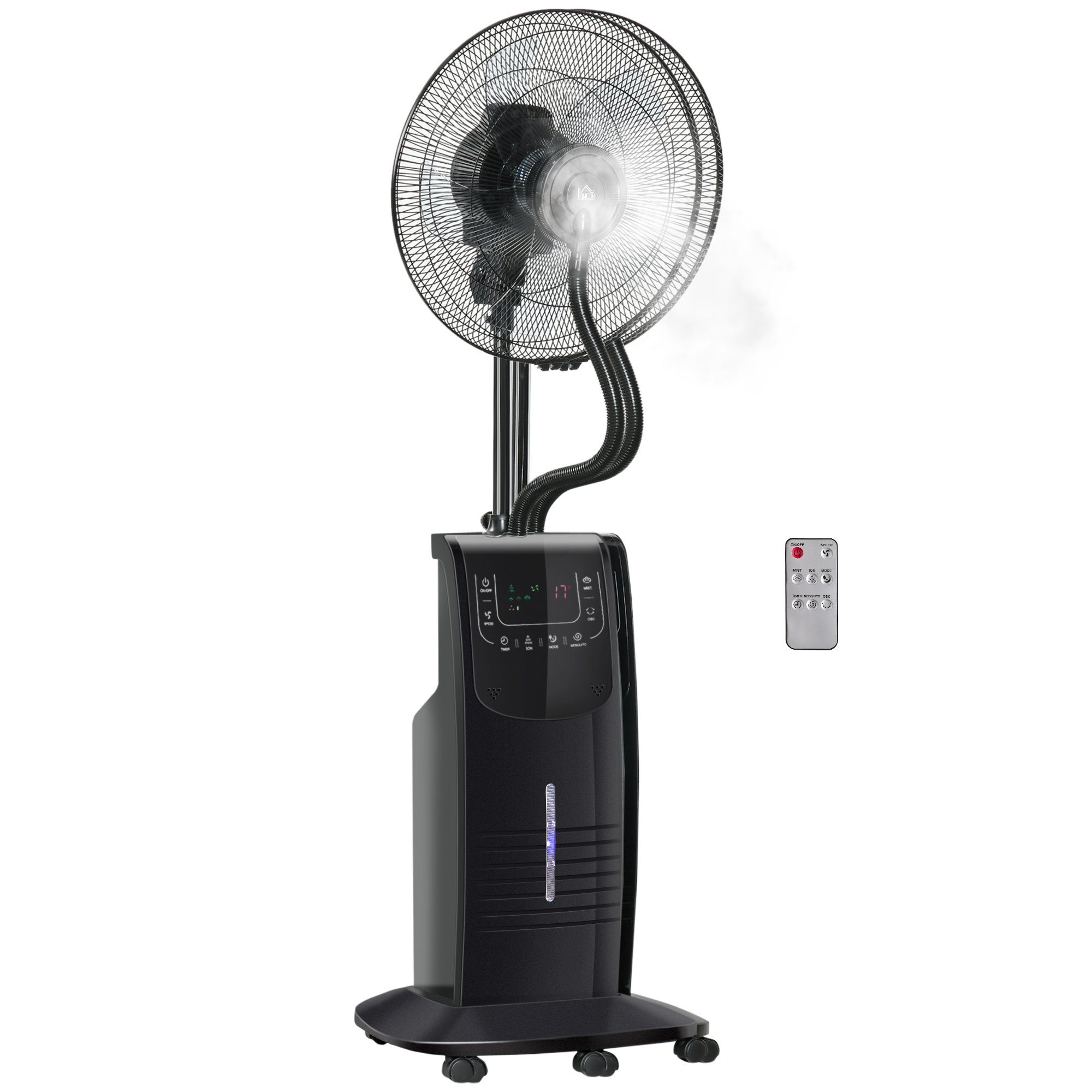 HOMCOM Standventilator mit 3,1 Liter Wasserkühlung günstig online kaufen