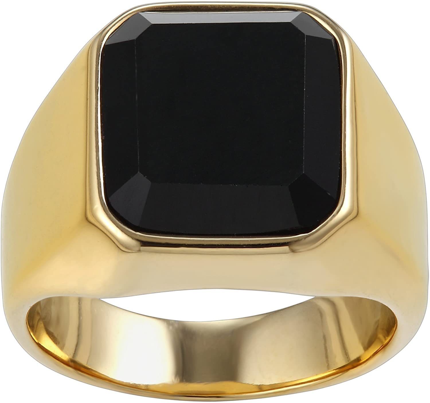 Karisma Fingerring Männer Gold Edelstahl 316L günstig online kaufen