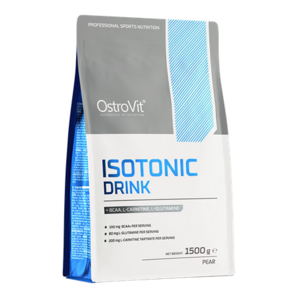 OstroVit OstroVit Isotonisches Getränkepulver 1500 g BCAA Glutamin L-Carnitin Pulver