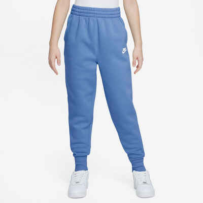 Nike Sportswear Jogginghose CLUB FLEECE BIG KIDS' (GIRLS) HIGH-WAISTED FITTED PANTS