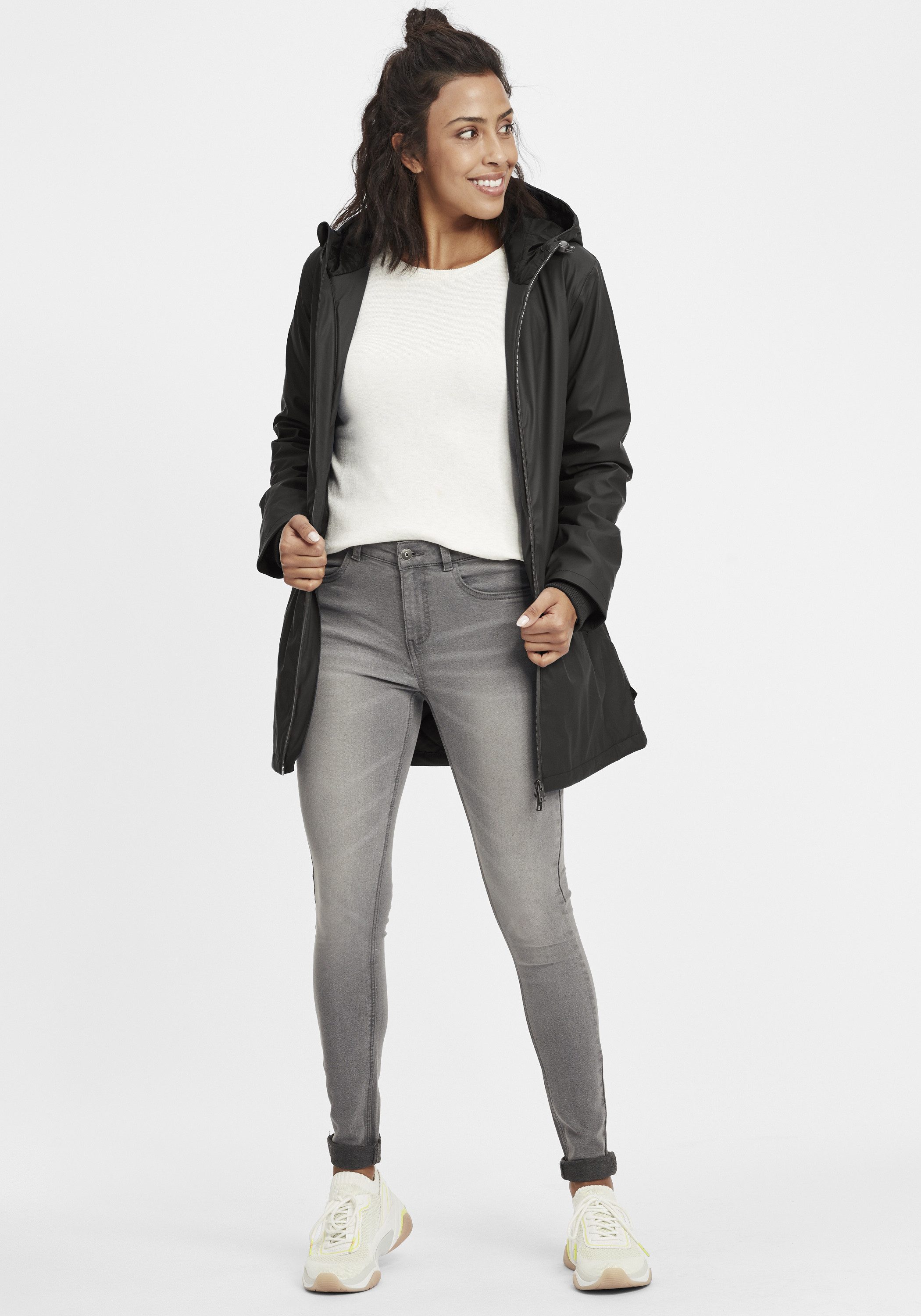 OXMO Regenjacke OXJanina Übergangsjacke aus wetterfestem günstig online kaufen