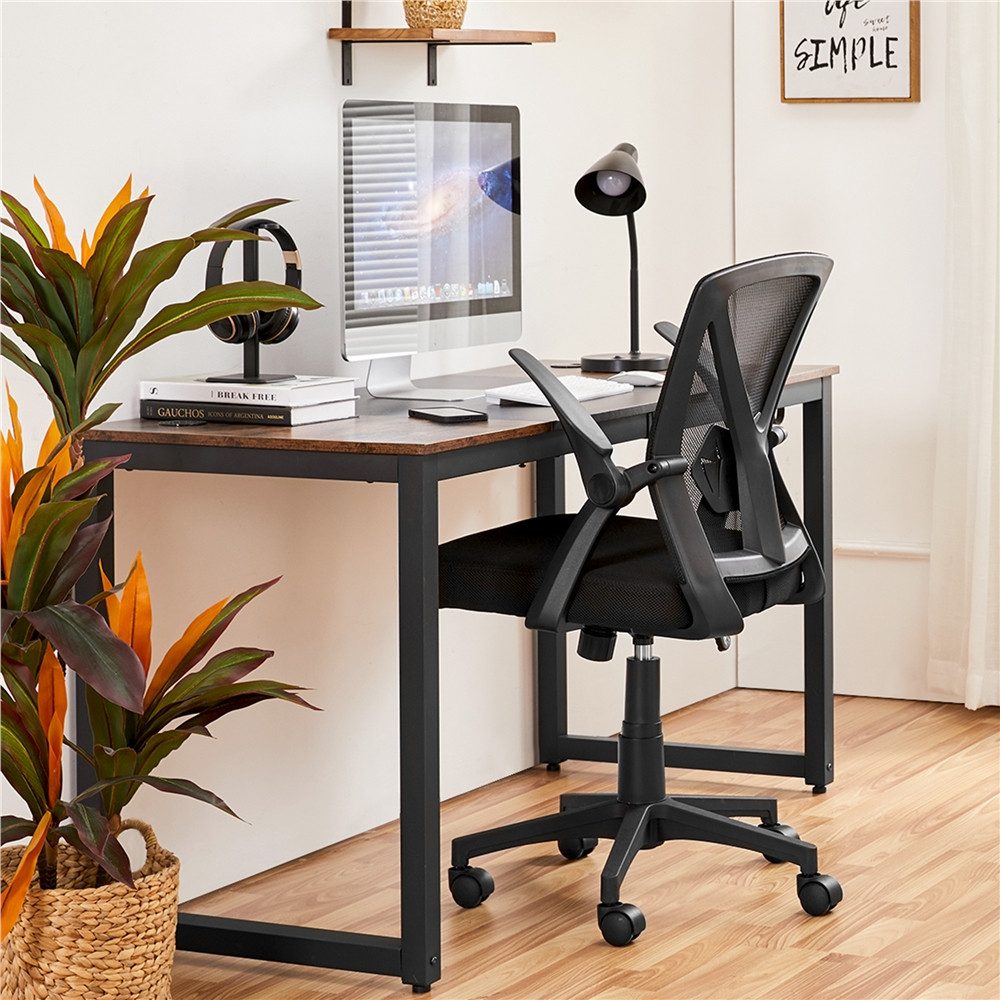 Yaheetech Drehstuhl, Schreibtischstuhl mit Hochklappbaren Armlehnen günstig online kaufen