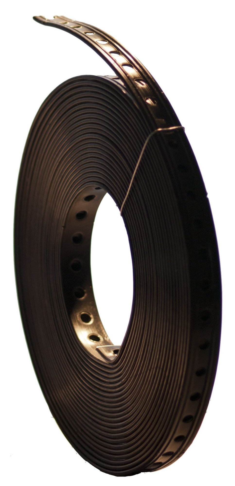 Don Quichotte Lochband Kunststoffmontagelochband 10 Meter, Befestigung von Rohren und Leitungen auf Beton