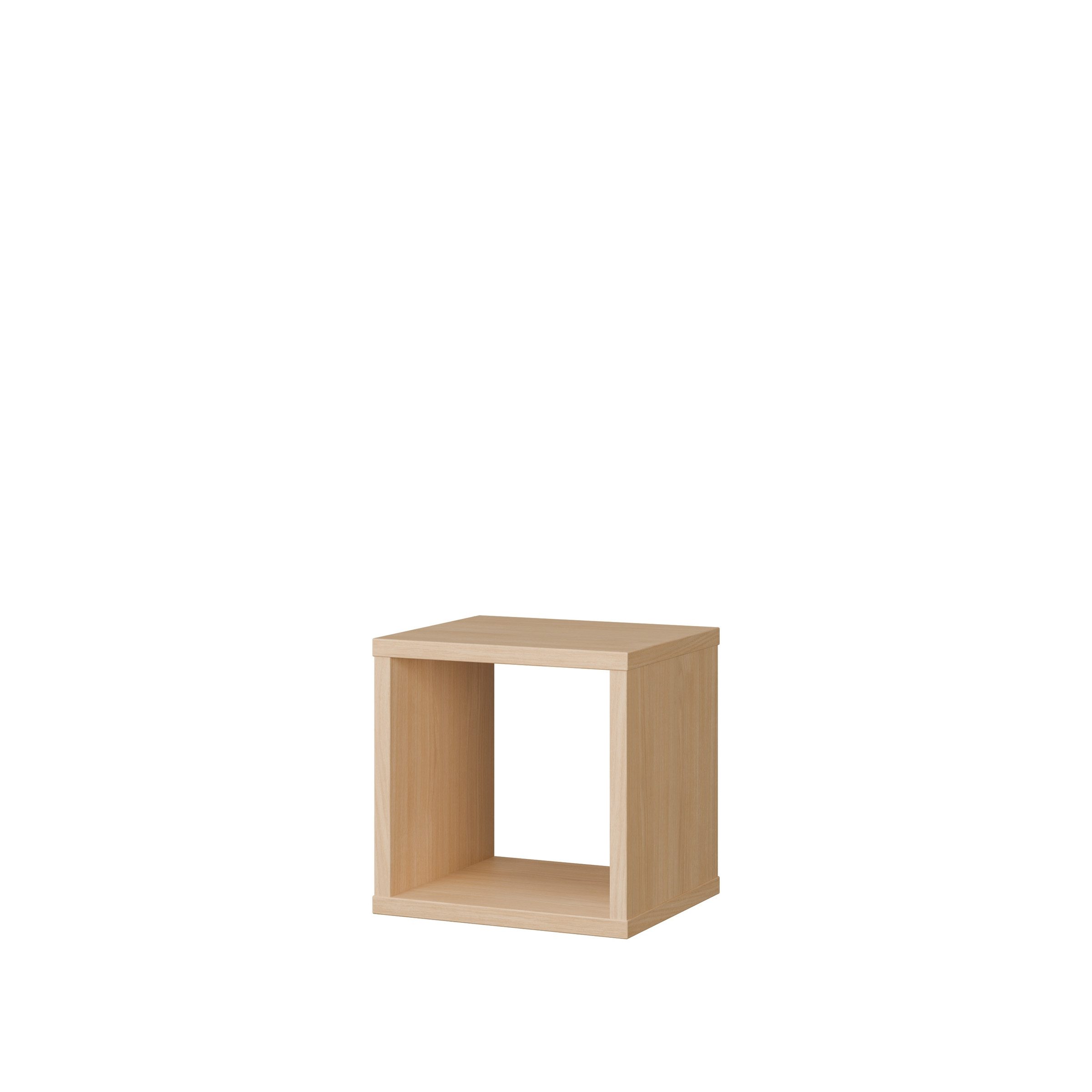 PREISBRECHER Regalwürfel MAURO, in Eiche Dekor - 38,2x38,3x32,9cm (BxHxT)