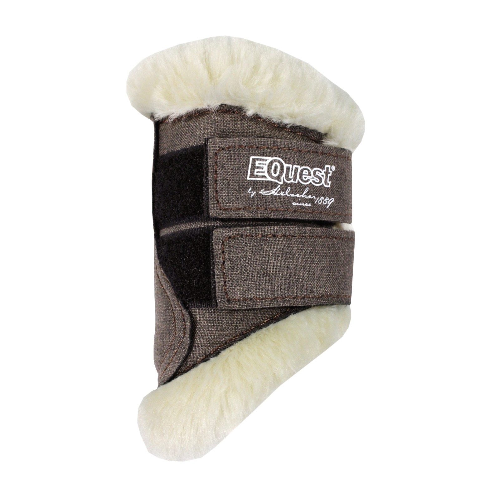 EQuest Gamaschen Softgamasche speziell für Mini-Shetty, 2er Set - Mocha