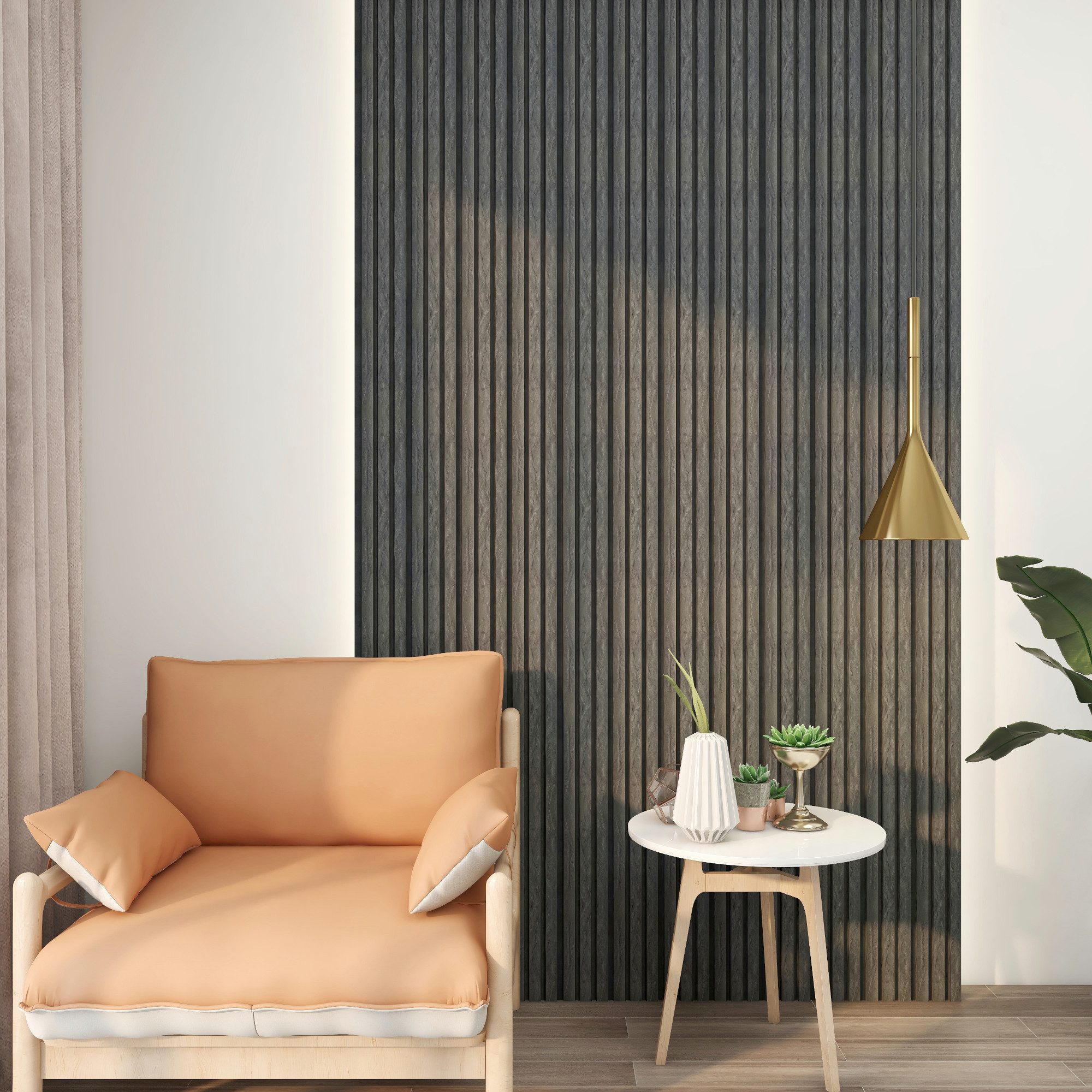 neu.holz 3D Wandpaneel, BxL: 12.2x195 cm, günstig online kaufen