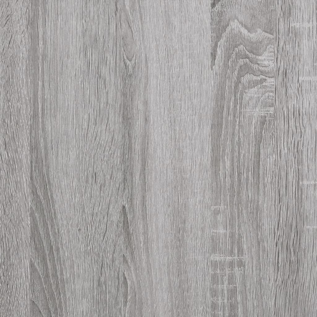 vidaXL Beistelltisch Konsolentisch Grau Sonoma cm Holzwerkstoff (1-St) 80x29x75