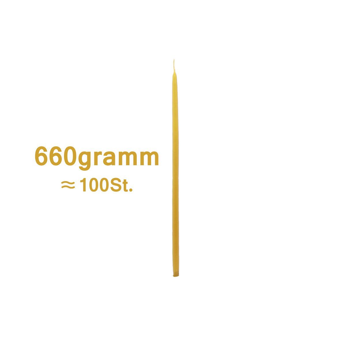NKlaus Bienenwachskerze 660g (ca. 100 St) günstig online kaufen