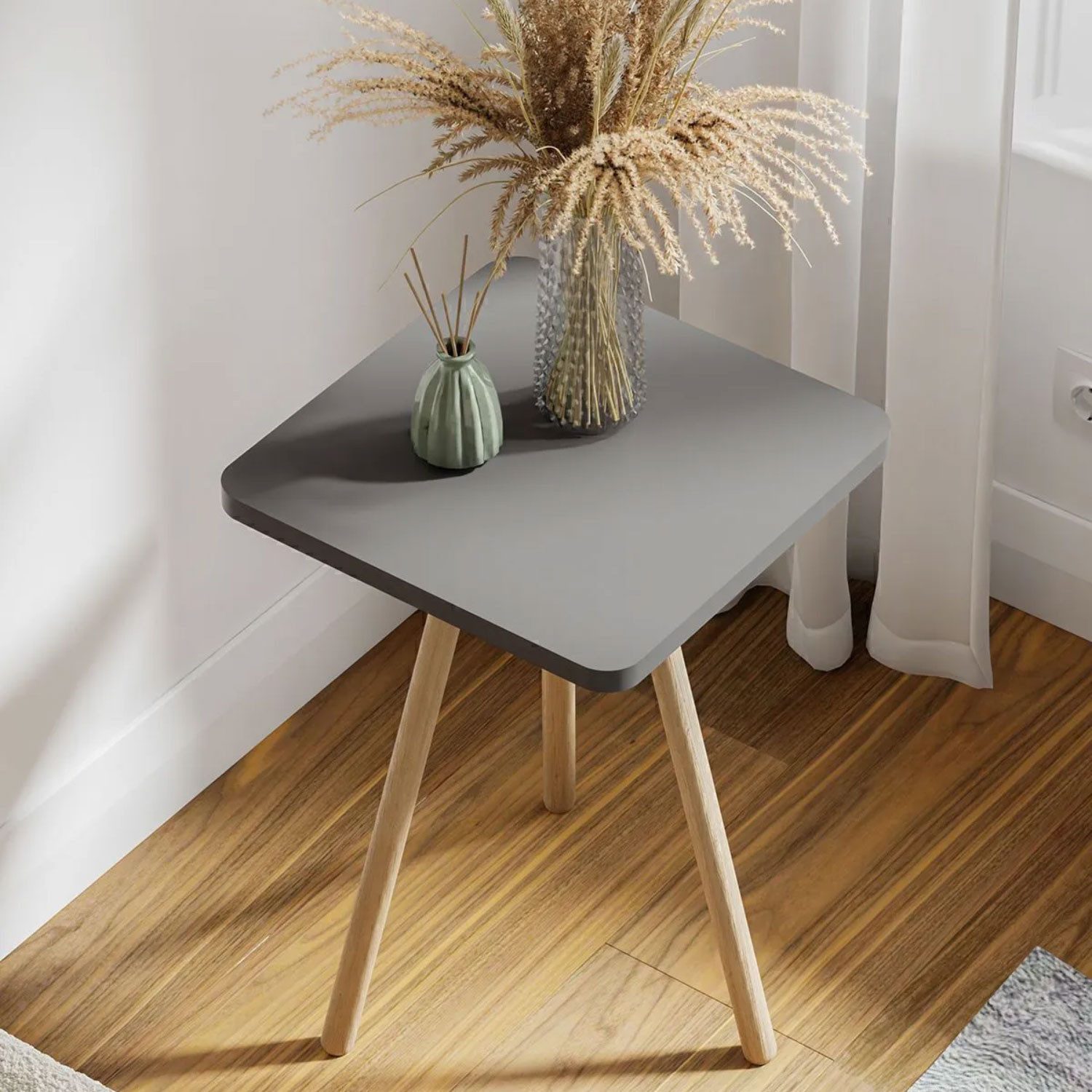 Jungengel Beistelltisch Beistelltisch 34x34x45 cm in 9 Farben – Dreibein mo günstig online kaufen