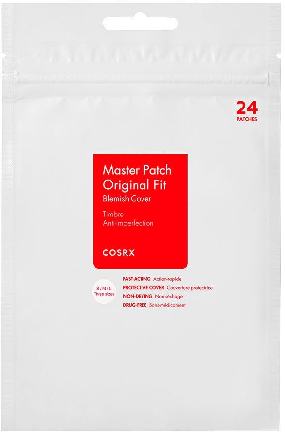 Cosrx Gesichtspflege MASTER PATCH ORIGINAL FIT, gegen schwere Unreinheiten und entzündete Pickel.
