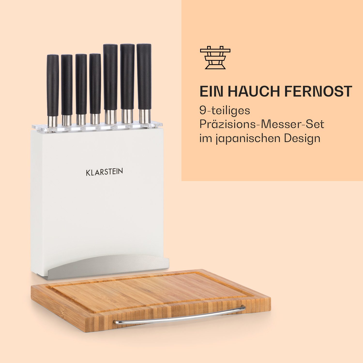 Klarstein Messer-Set Kitano Plus