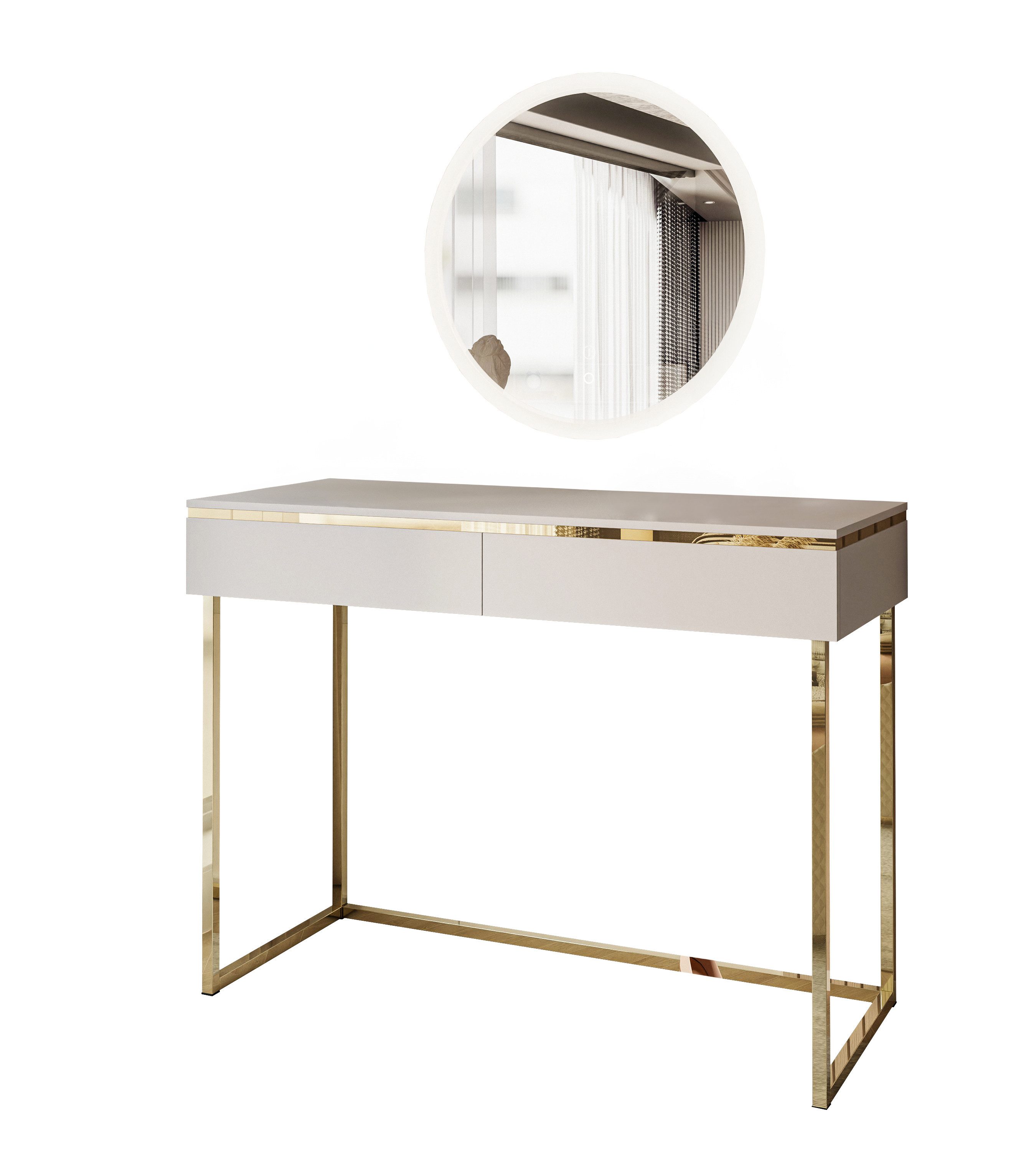 Lookway Schminktisch AURORA GOLD KASCHMIR auf günstig online kaufen