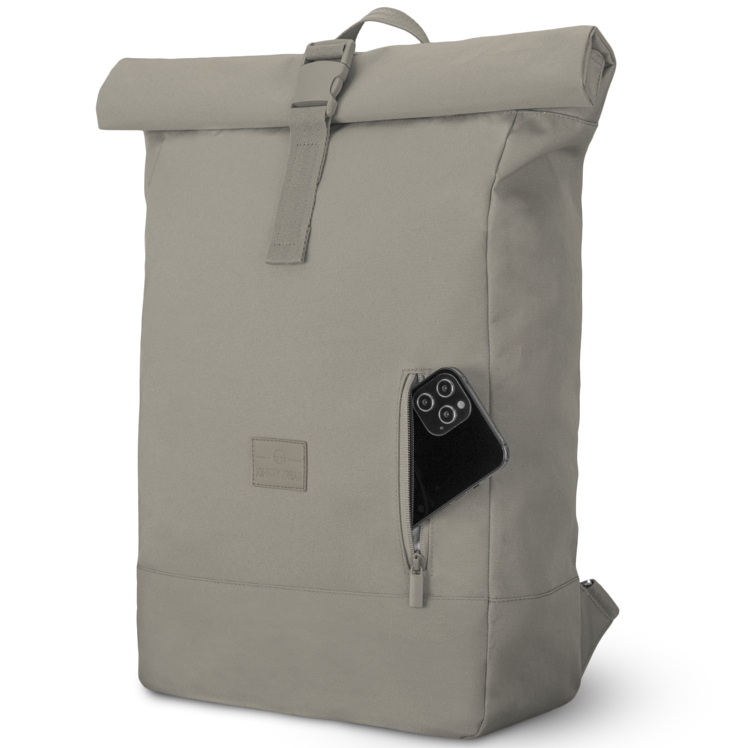 Johnny Urban Cityrucksack Robin Large, Rolltop Damen Herren, Laptop Fach (1-tlg), Wasserabweisend
