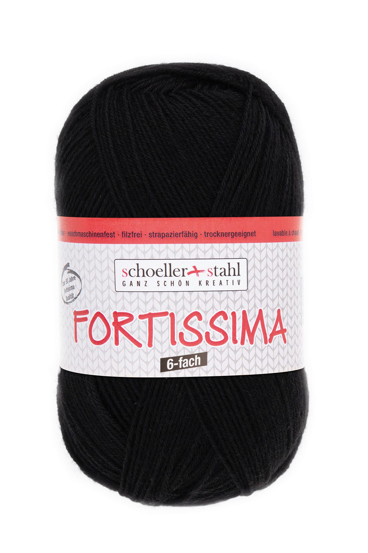 Schoeller + Stahl Fortissima 6-fach Uni & Melangen Häkelwolle, 410 m, robust, stilvoll und vielseitig