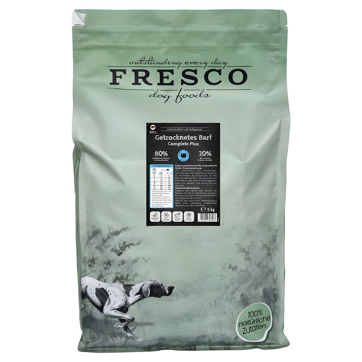 Fresco TrockenBarf Complete Plus Pute 5 kg, für: Hund