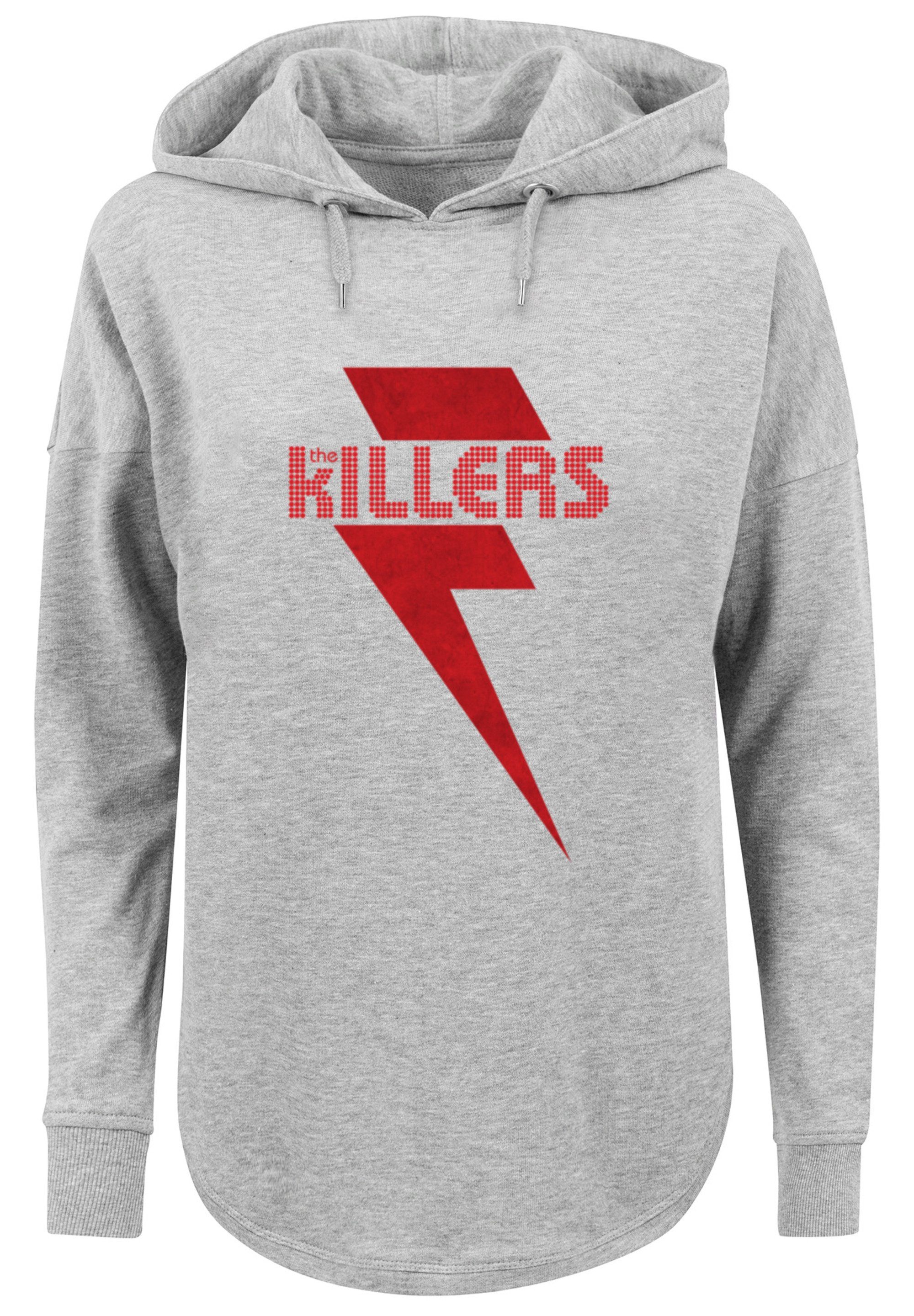 F4NT4STIC Kapuzenpullover The Killers Rockband Red Bolt Black Print,  Offiziell lizenziertes The Killers Oversize Hoodie