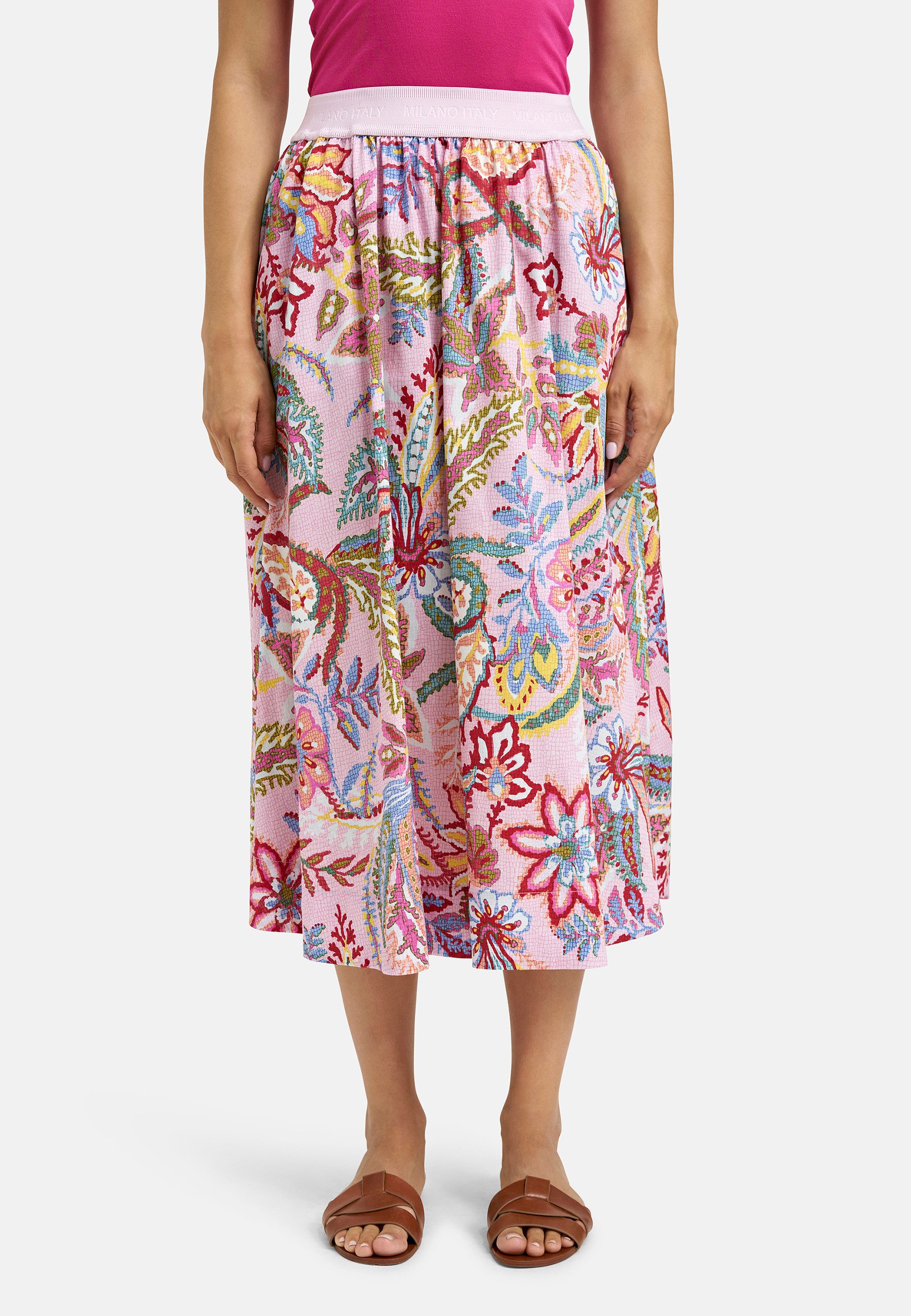 Milano Italy Sommerrock mit Taschen