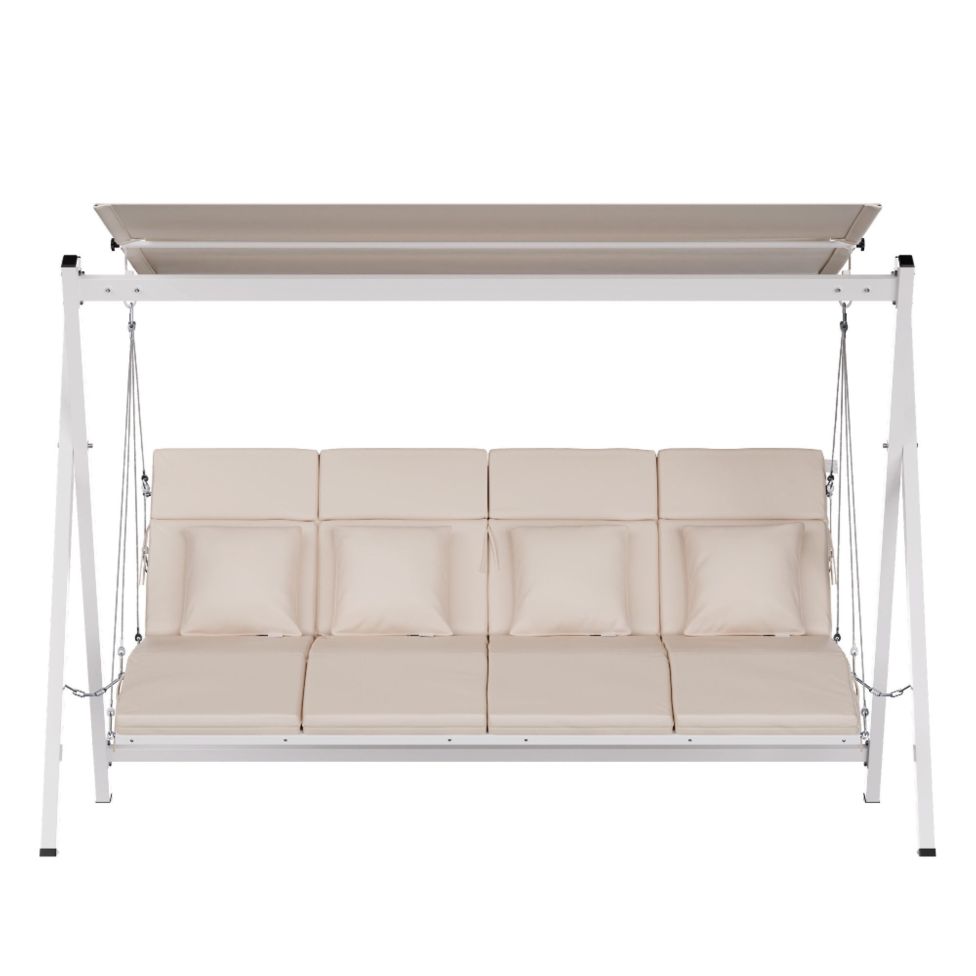 blumfeldt Doppelschaukel FlexiSwing, (Set), Gartenliegen Swing günstig online kaufen
