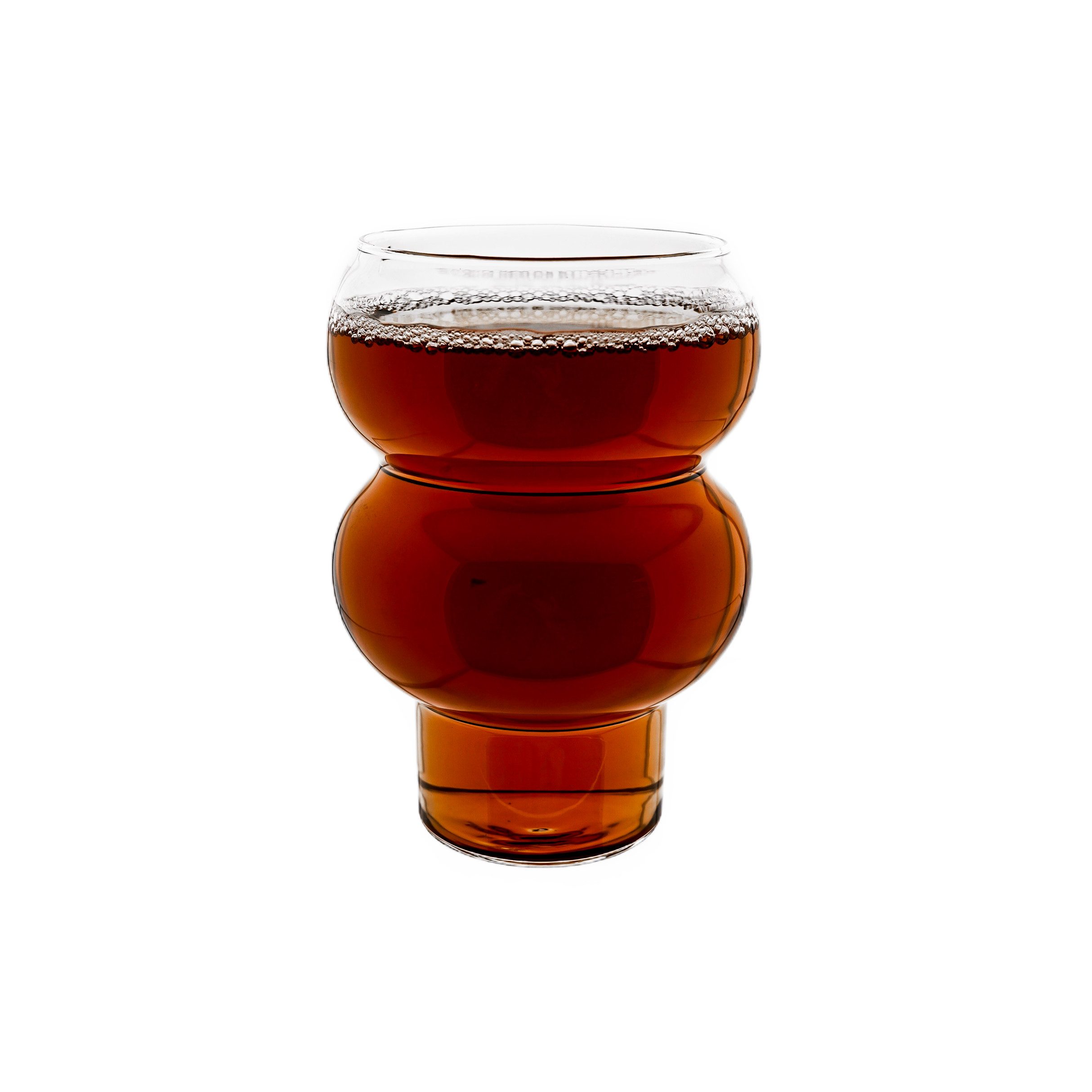Almina Gläser-Set mit Bubble Design, 550 ml, Wassergläser, Transparent