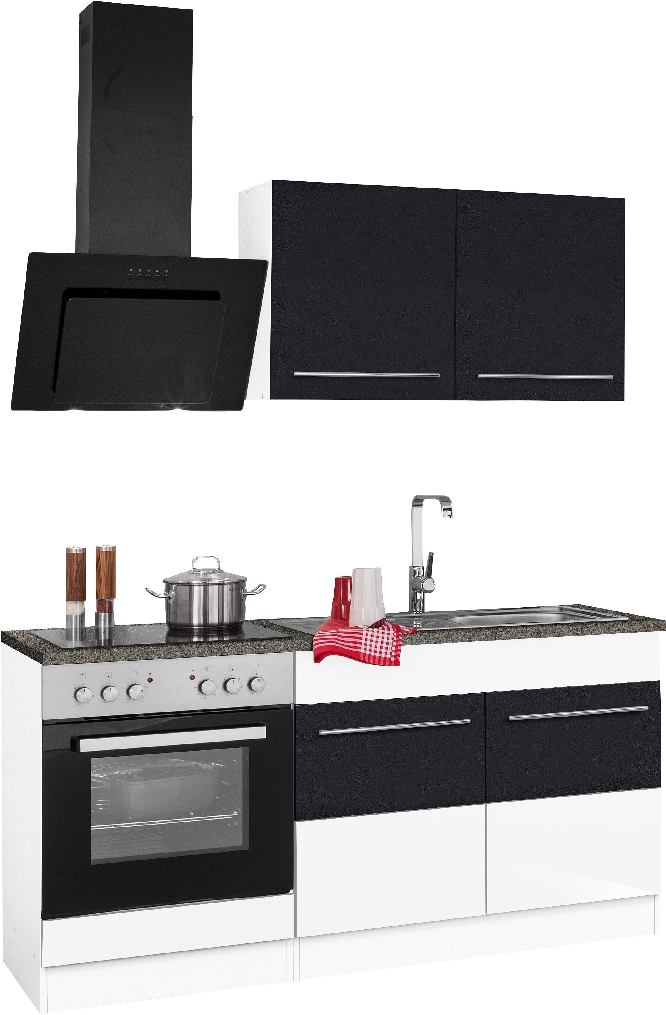 KOCHSTATION Küchenzeile KS-Trient, Breite 160 cm, günstig online kaufen