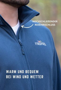 Fynchtree Fleecejacke Spirit für Herren, ideal für Wanderungen und Outdoor-Aktivitäten