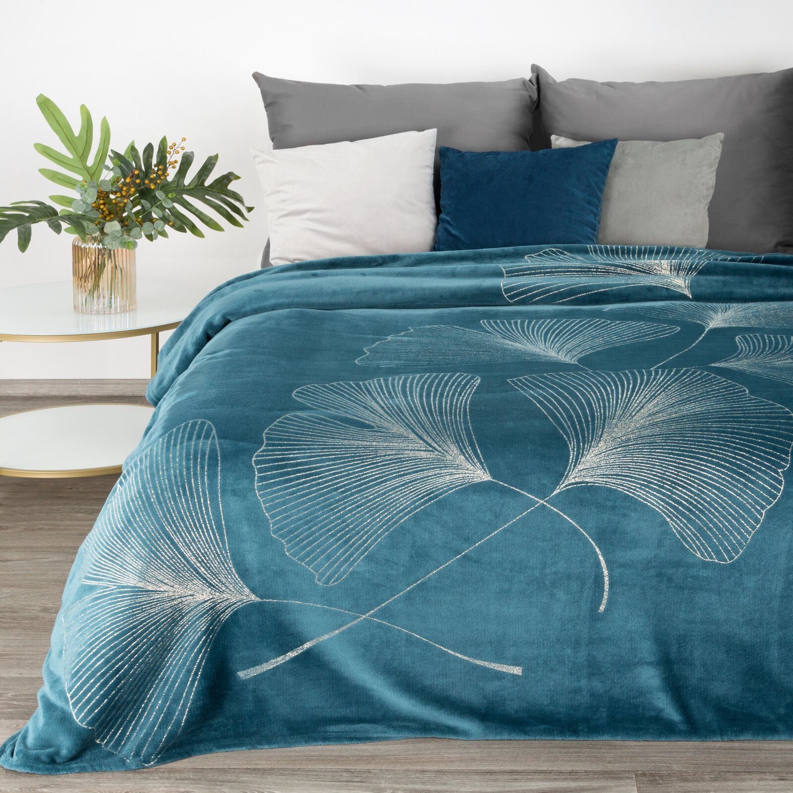 Kniedecke GINKO, Eurofirany, 150x200 Kniedecke TV-Decke günstig online kaufen