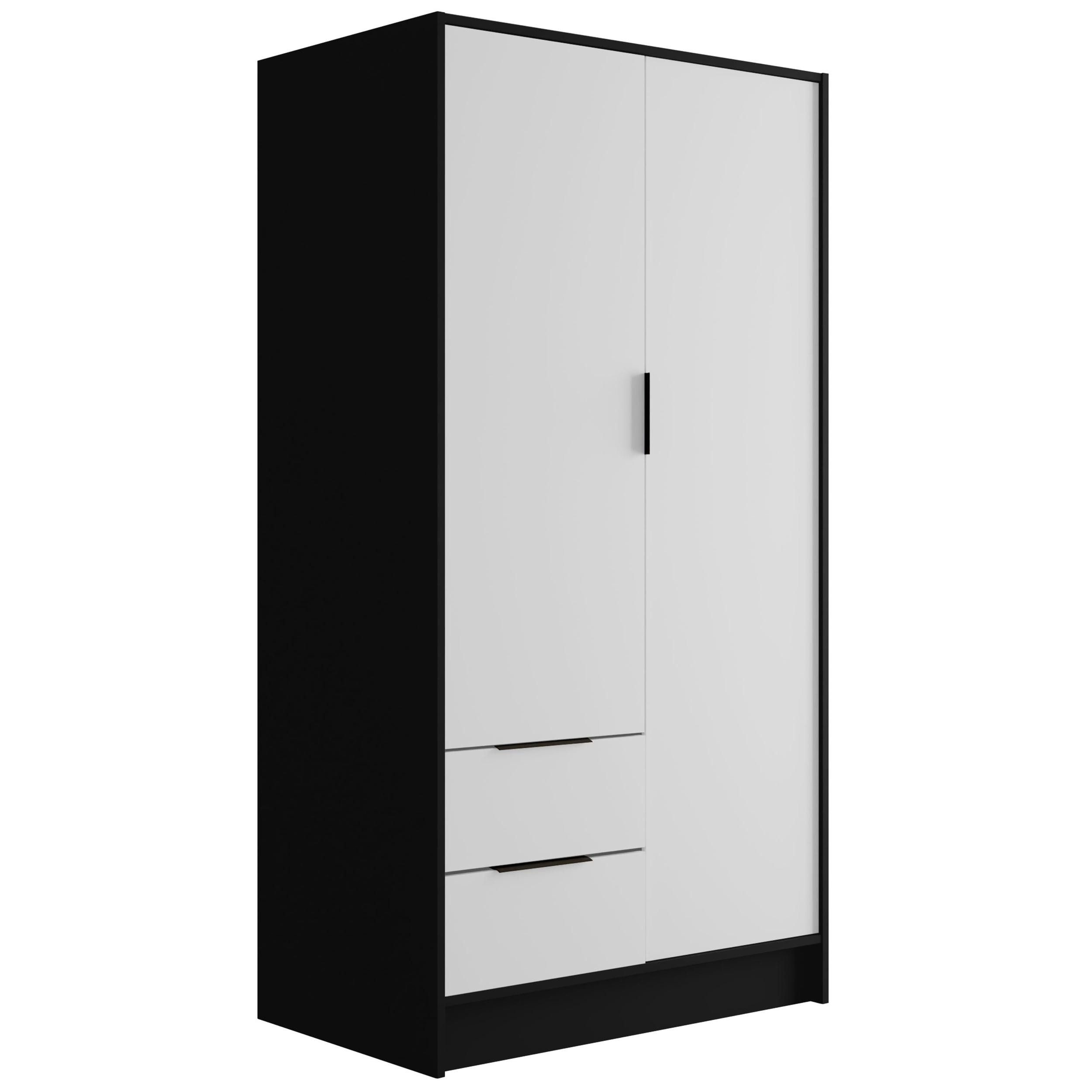 ALTDECOR Drehtürenschrank KOLIN (Kleiderschrank Garderobenschrank mit günstig online kaufen