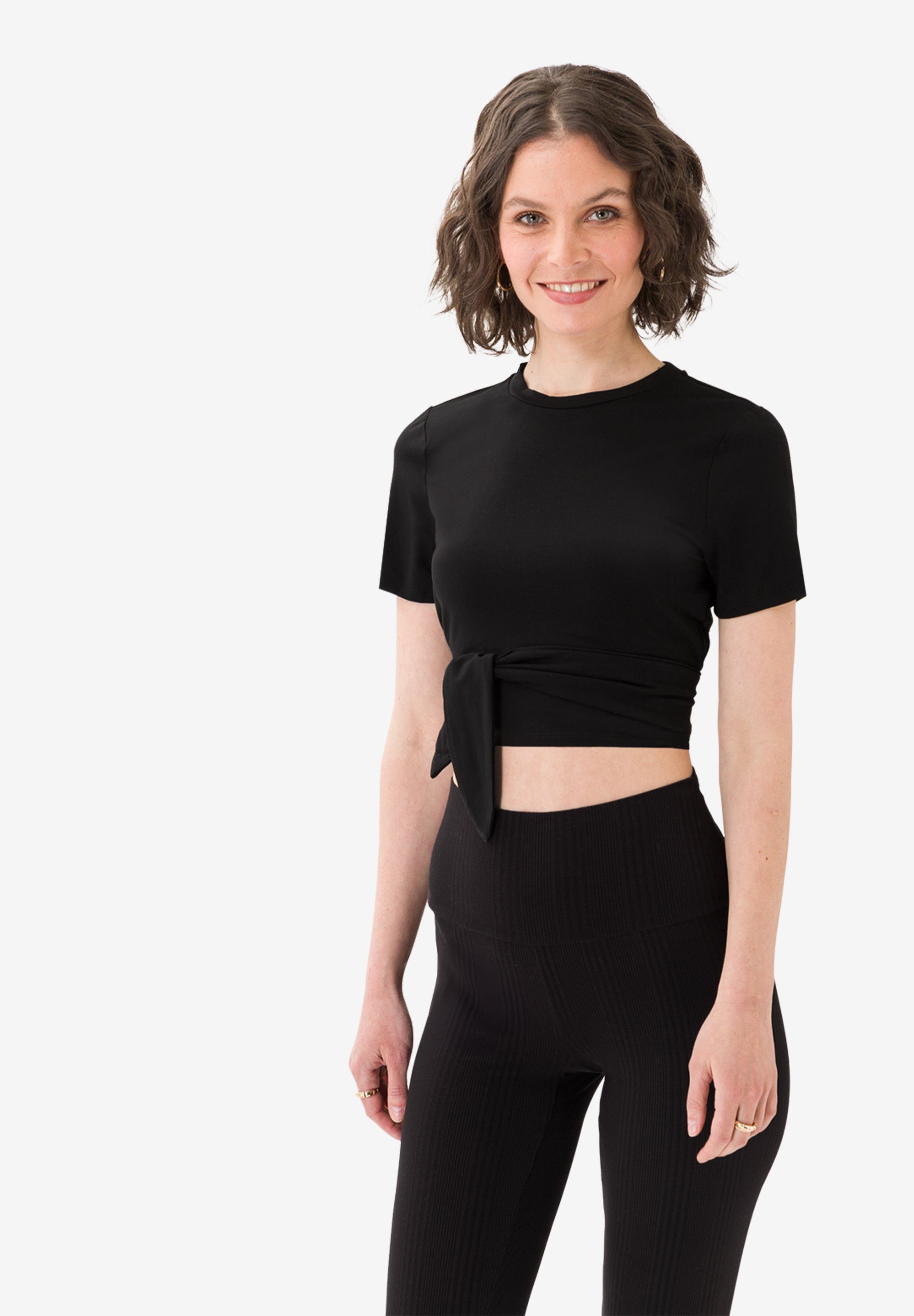 Les Lunes T-Shirt Lou Rundhals, kurze günstig online kaufen