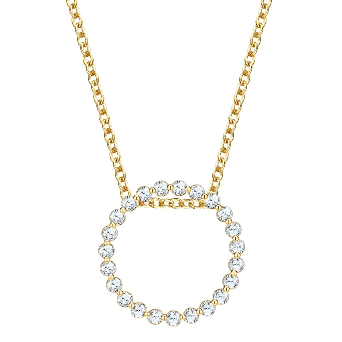 Silberkette gelbgold