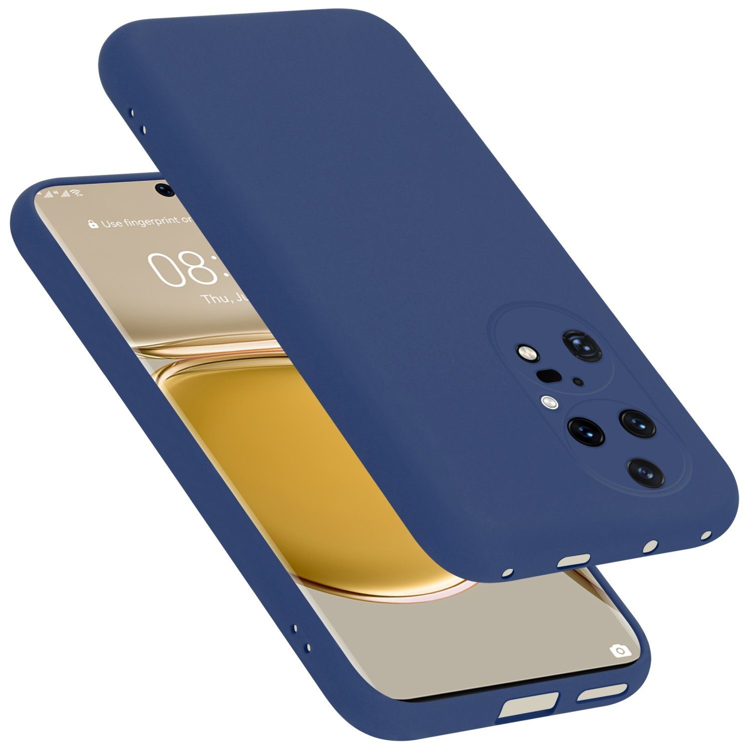 Cadorabo Handyhülle für Huawei P50 PRO Hülle Huawei P50 PRO, Flexible Hülle TPU Silikon Schutzhülle Back Cover Case