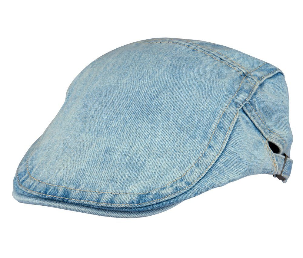 Cool4 Flat Cap Schiebermütze DENIM Jeans günstig online kaufen