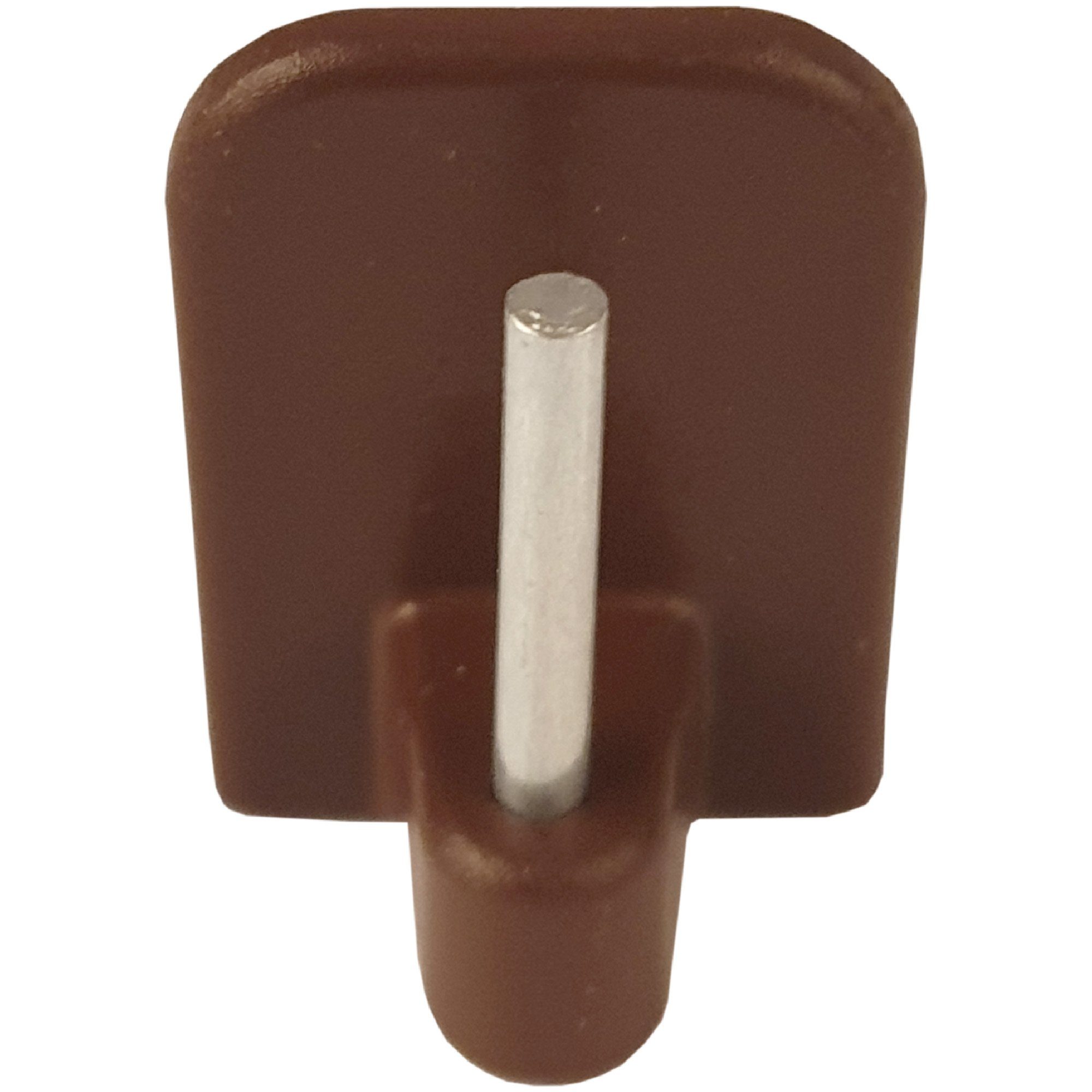Bestlivings Gardinenstangenhalter Selbstklebehaken, für Vitragestangen, (12-St), aus Kunststoff mit stabilem Stahlstift, hohe Klebekraft – Bild 3 von 5