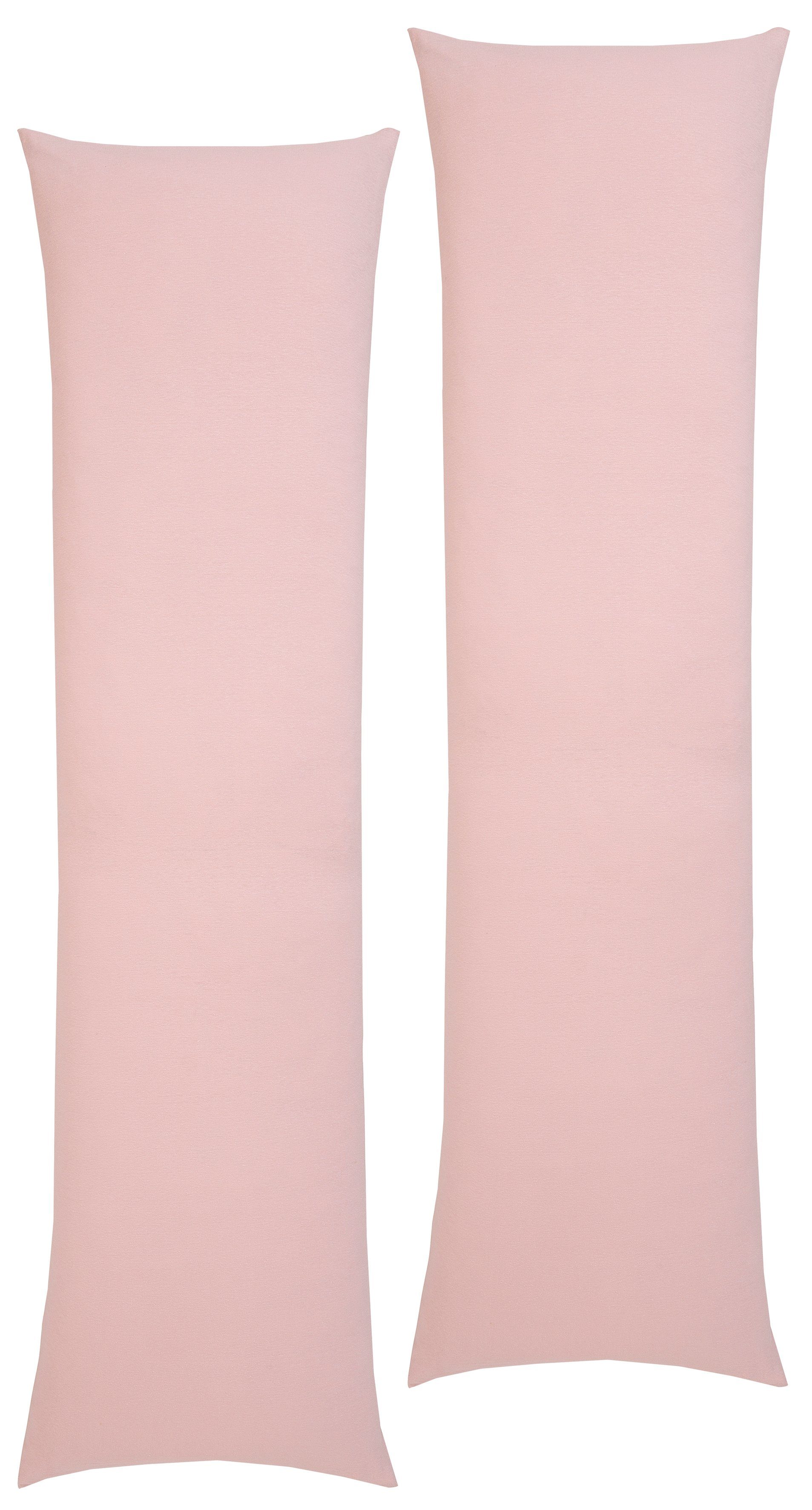 Home rosé OEKO-TEX® Cremona3 Stück) Seitenschläferkissen, Kissenbezug Kissenbezüge (2 zertifiziert, für affaire