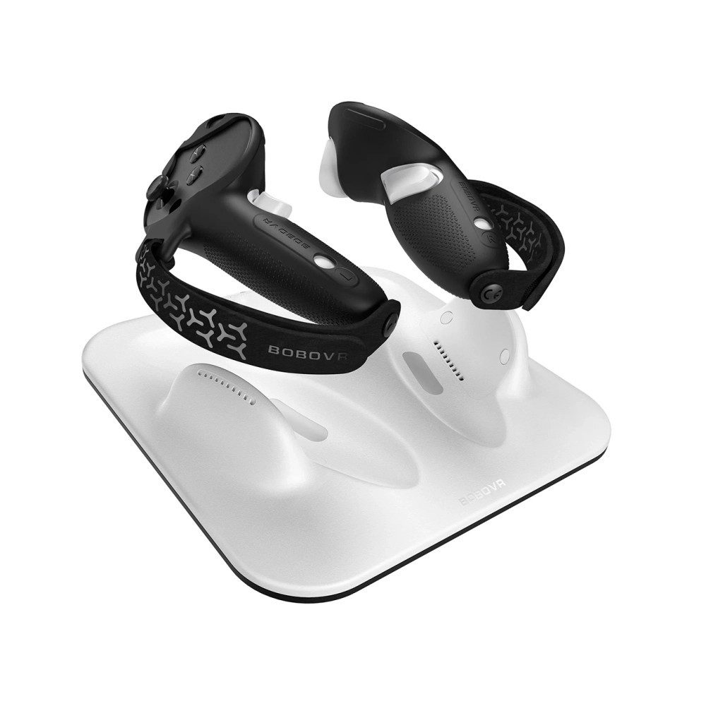 BOBOVR VR-Controller Ladegriffe Controller-Ladestation (Spar-Set, 1-tlg., Magnetladung, LED-Anzeige, über 30h Laufzeit)
