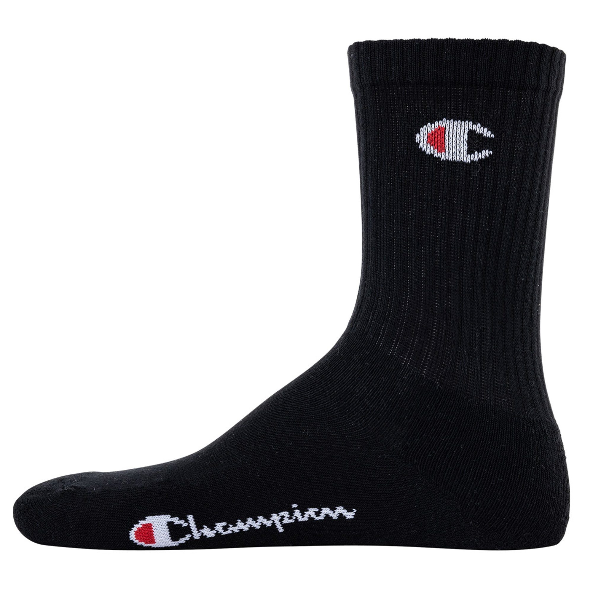 Champion Kurzsocken Unisex Socken 6er Pack Baumwolle (Packung, 6er Pack)