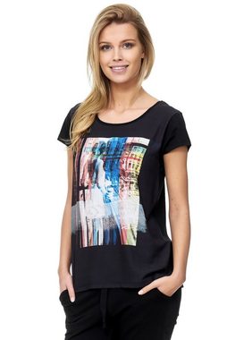 Decay T-Shirt mit Frontprint 3669544