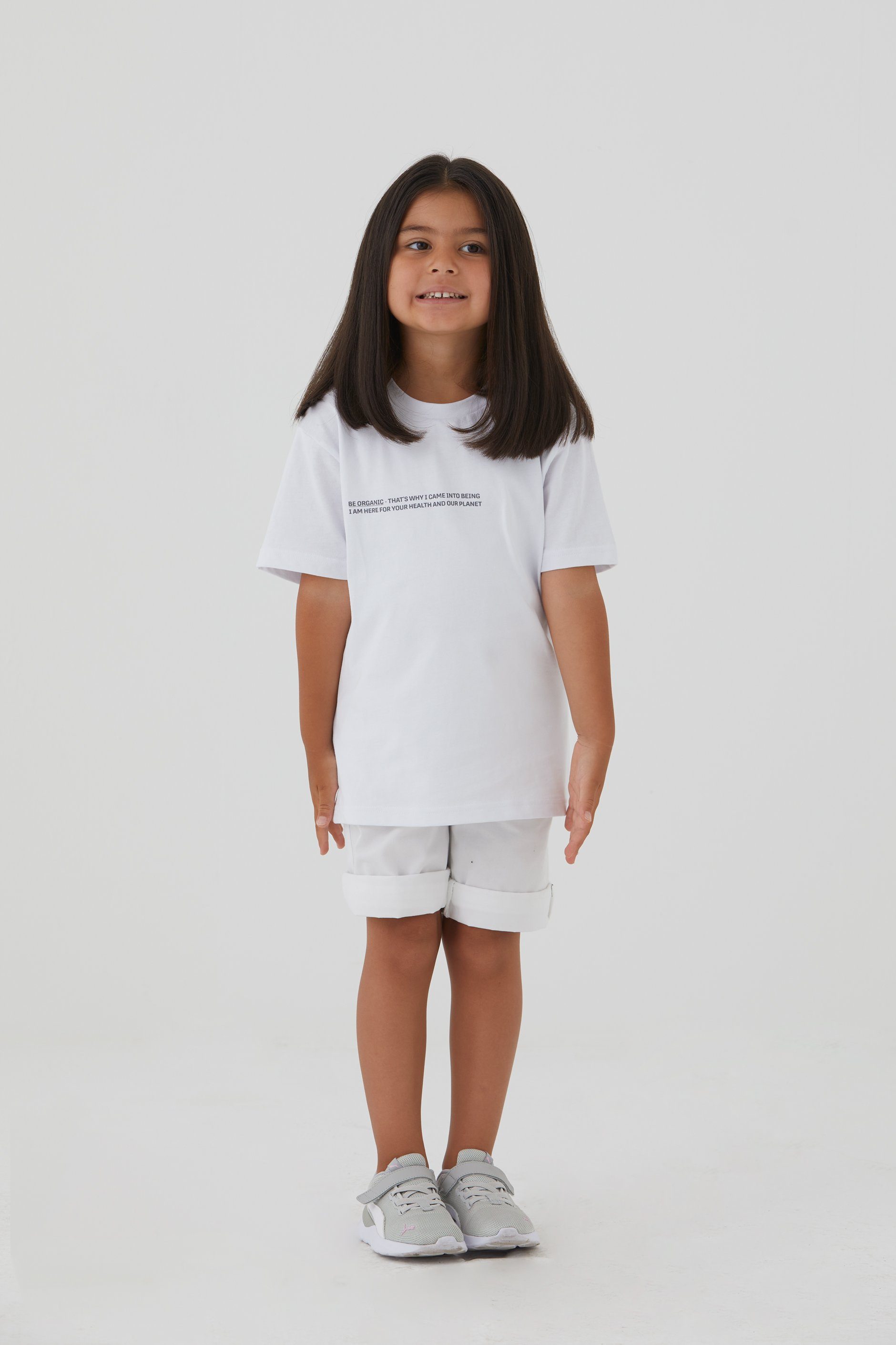 Rockupy "Quoc" T-Shirt für Kinder weiß