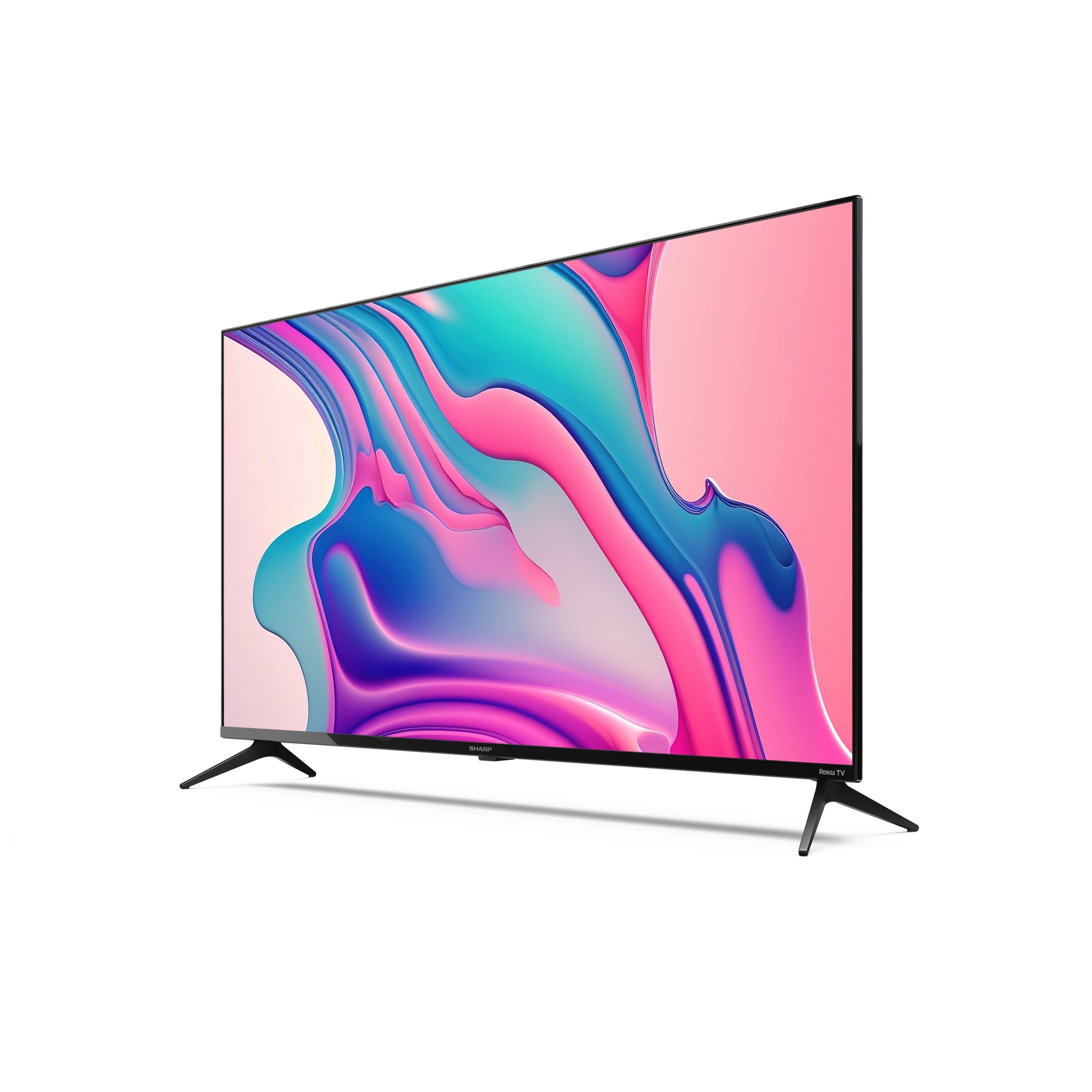 Sharp 43FD2E LED-Fernseher (108 cm/43 Zoll, Full HD Roku Smart TV, HDR10, AV1-Codec, 3 HDMI, vorinstallierte Apps)