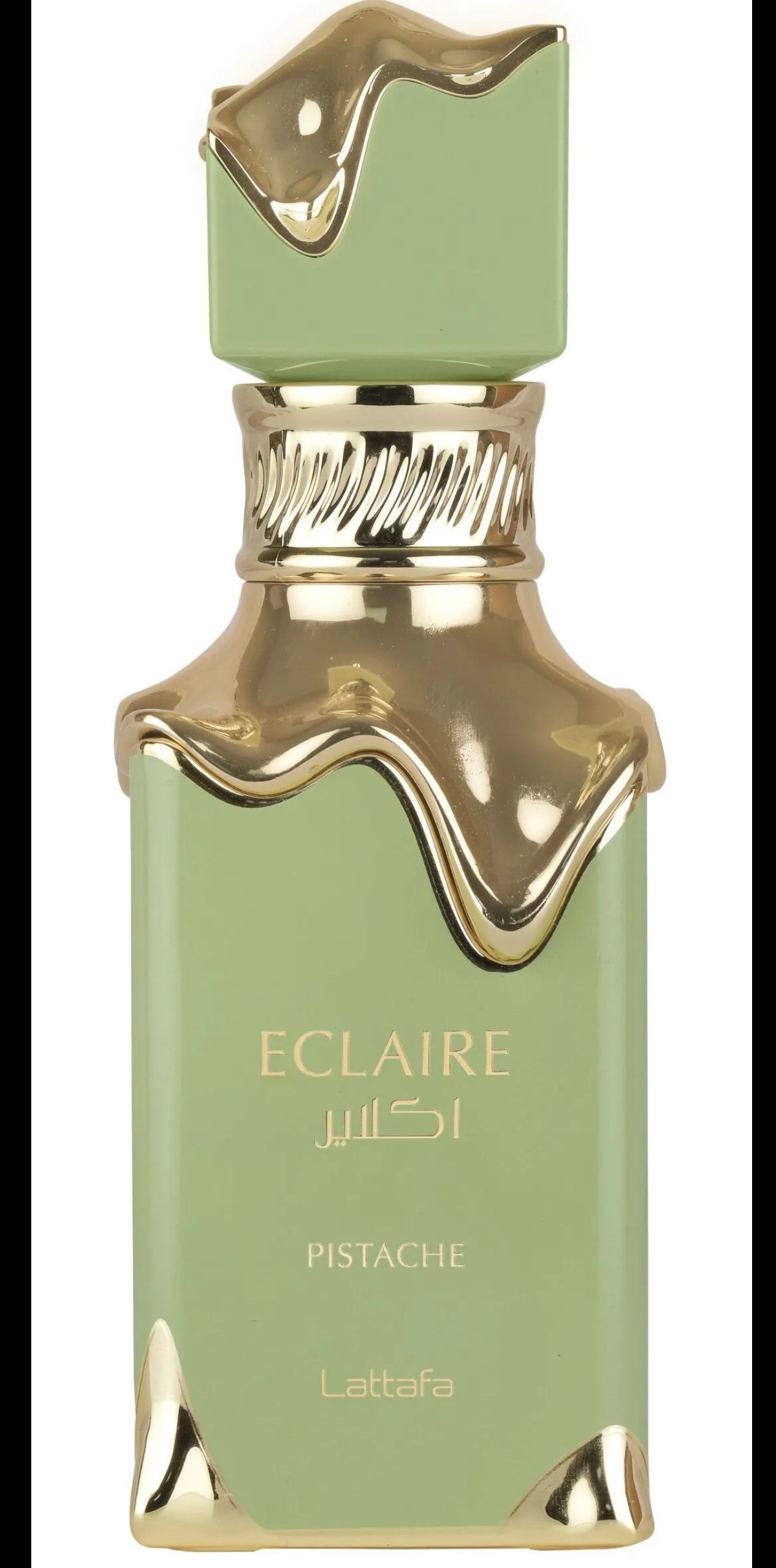 Lattafa Eau de Parfum Eclaire Pistache, Unisex, 100 ml, New Launch, Reichhaltige Komposition, 100% Original aus U.A.E