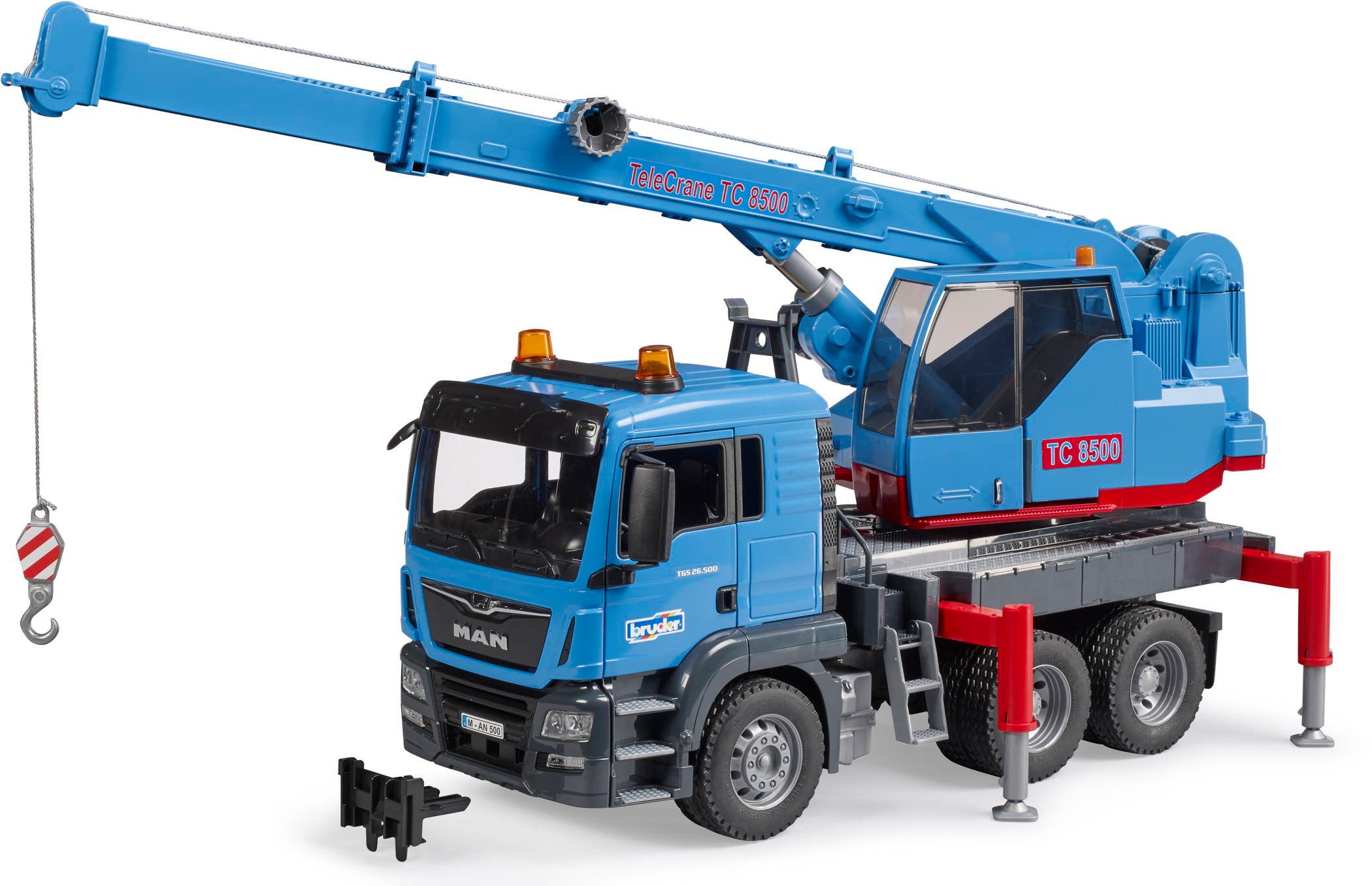 Bruder® Spielzeug-Kran Spielfahrzeug Baustelle LKW MAN TGS Kran-LKW 03771 günstig online kaufen