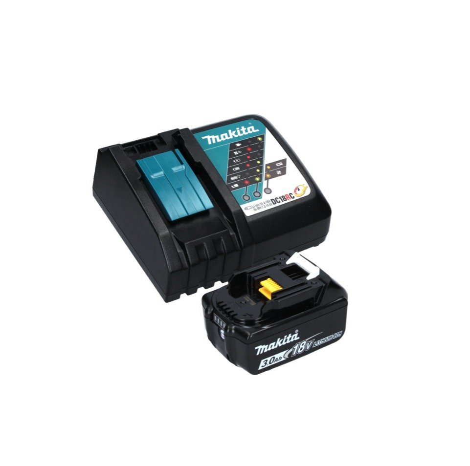 Makita Bandschleifer DBS 180 RF1 Akku Bandfeile 18 V 9 x 533 mm Brushless + 1x Akku 3,0 Ah