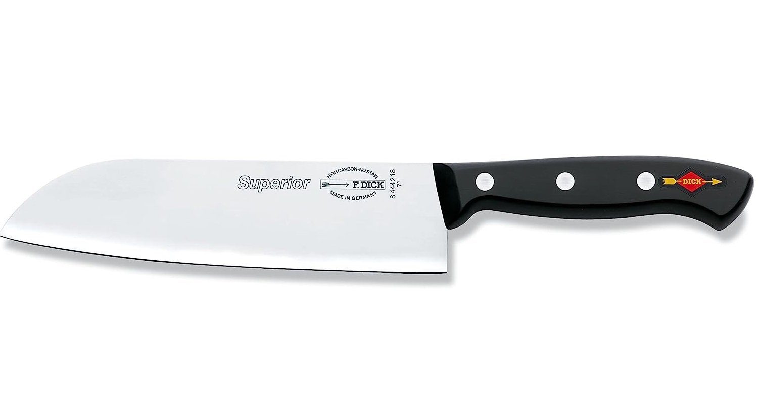 F. DICK Santokumesser Superior Klinge 18 cm, nichtrostend, 56° HRC