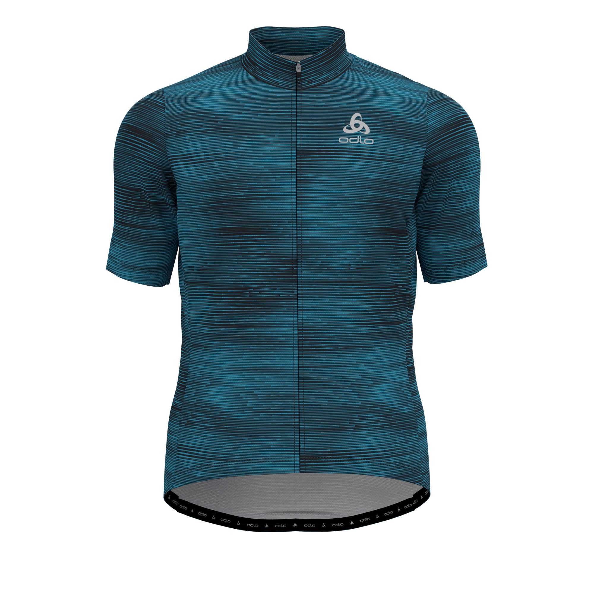 Odlo Radtrikot Odlo Herren Radtrikot Full Zip Essential 411782