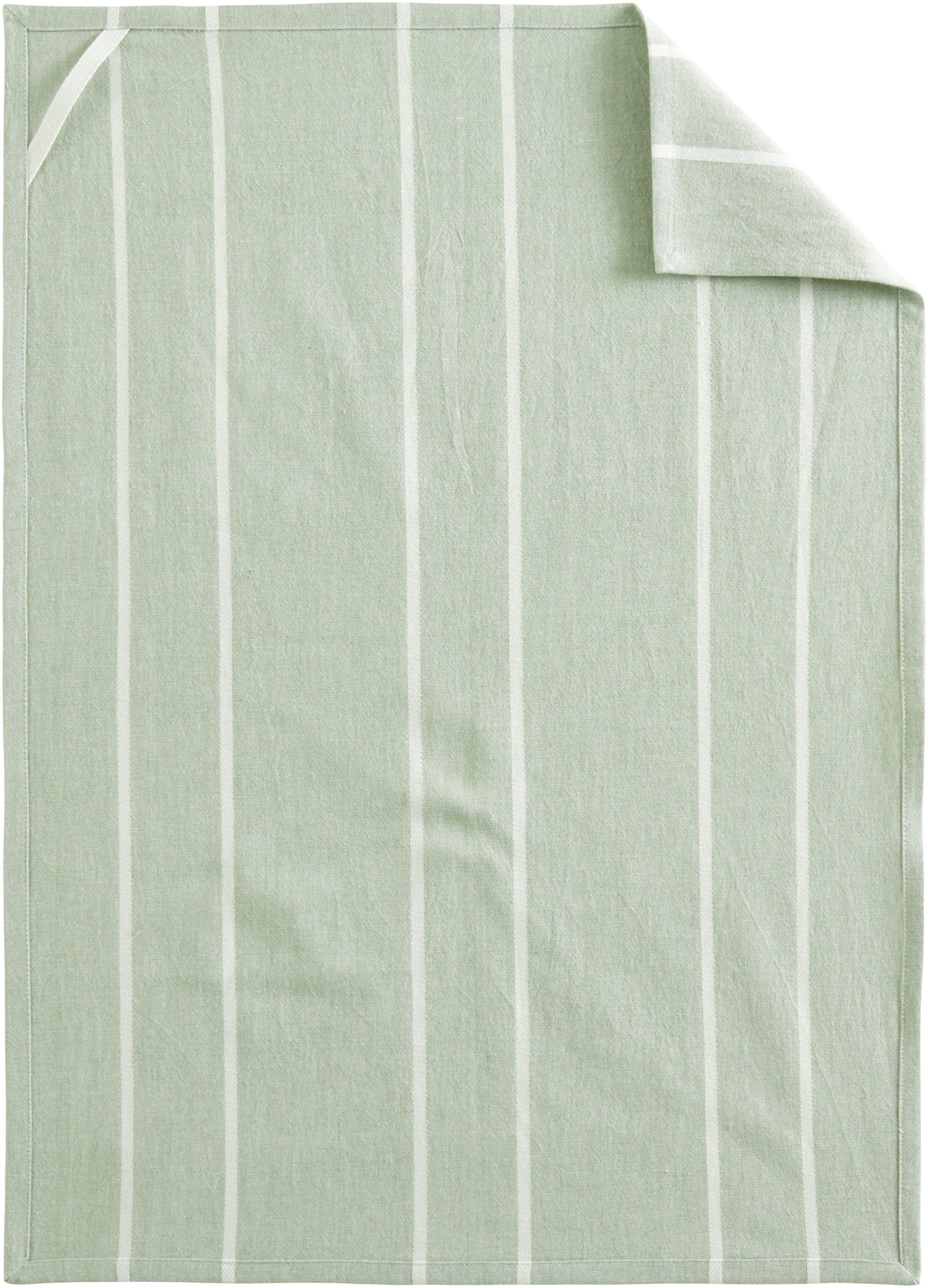 LeGer Home by Lena Gercke Geschirrtuch Anisha, aus 100% Baumwolle, (Set, 10-tlg), in zwei unterschiedlichen Farben, Maße je Tuch ca. 50x70 cm