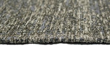 Teppich Teppich Wohnzimmer Teppich Kurzflor Baumwollteppich in beige grau, Teppich-Traum, rechteckig, Höhe: 0.9 mm