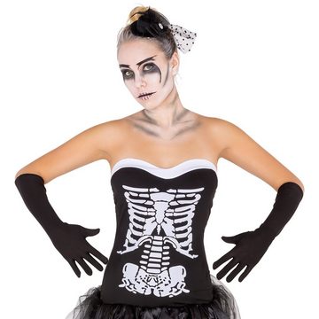 dressforfun Kostüm Frauenkostüm sexy Skelett Lady